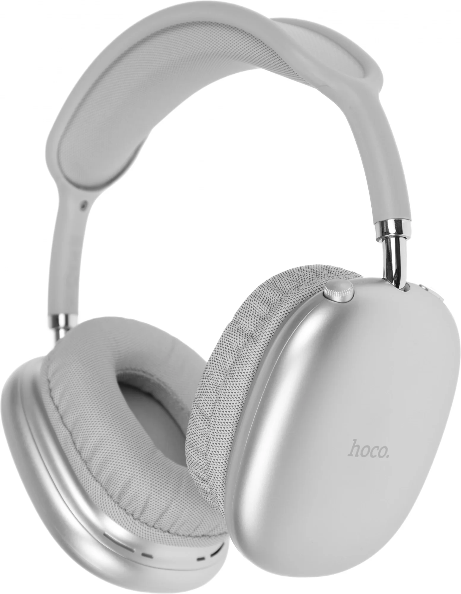 Наушники мониторные Hoco Air Triumph W35 серебристый беспроводные bluetooth оголовье (W35#MLN)