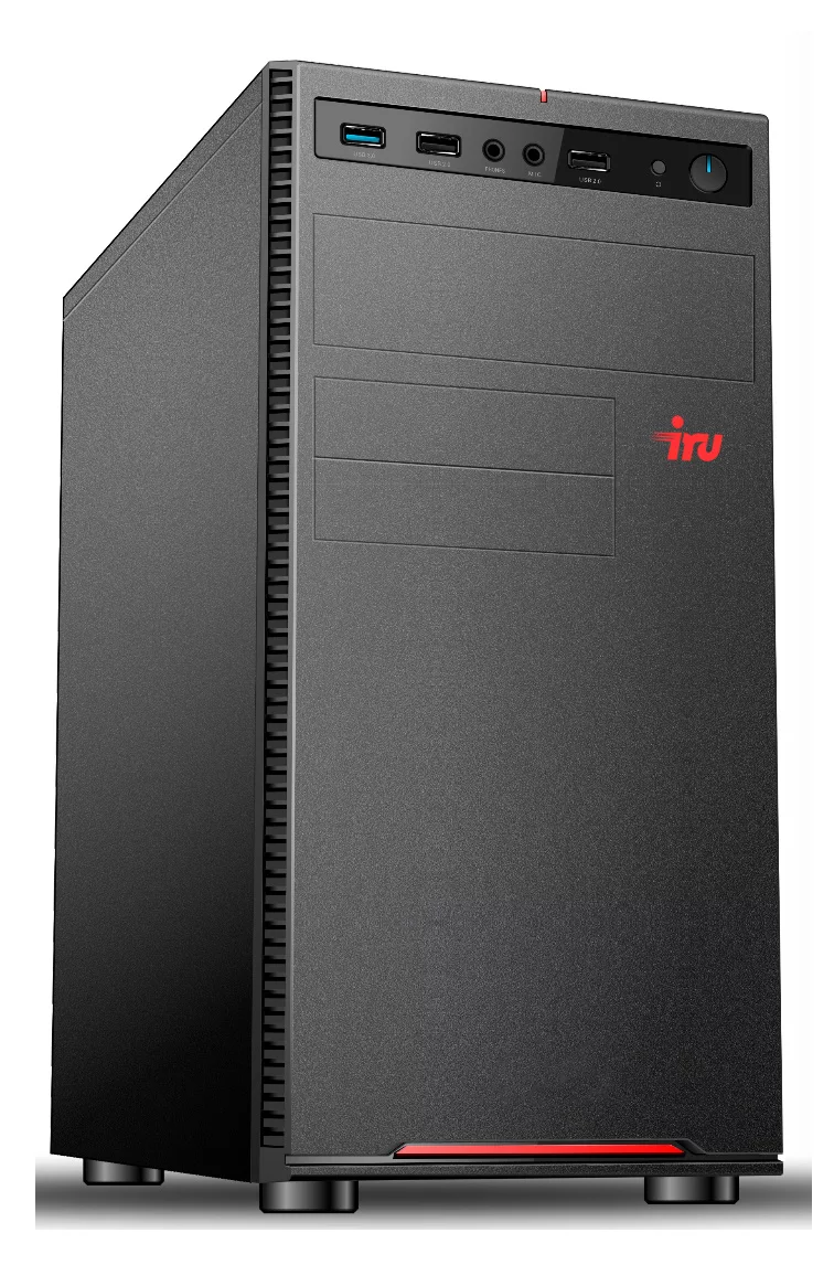 ПК IRU Home 310H6SE MT i5 12400 (2.5) 8Gb SSD1Tb UHDG 730 FreeDOS GbitEth 400W черный (1996650)