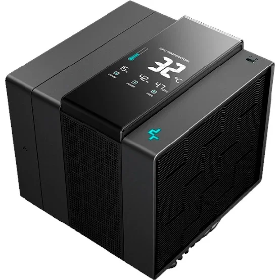 DEEPCOOL ASSASSIN IV VC VISION LGA20XX/ 1700/ 1200/ 115X/ AM5/ AM4 (6шт/ кор,TDP 300W, PWM, DUAL FAN 140mm + 120mm, DUAL Heatsink, 7 Heatpipe, Copper Base) RET