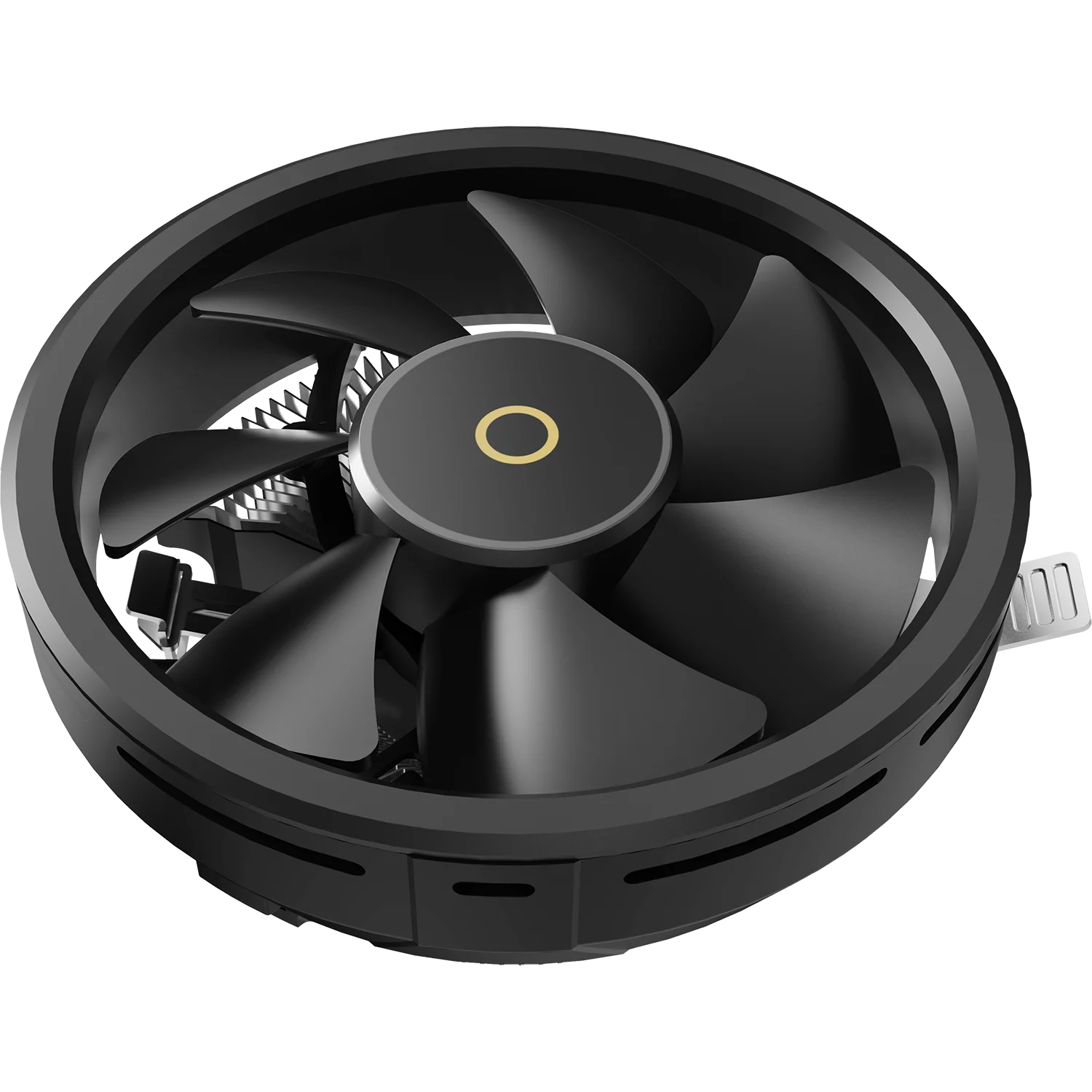 Кулер для процессора/ CPU Cooler Ocypus Beta A10 BK (75W, 3-pin, 67mm, Al, 1x124mm, 40CFM, 29.5dBA, 2000RPM, S: 1851/ 1700/ 115X/ 1200, AM5/ AM4, black) (BETA-A10-BK1NNWN00X-GL)