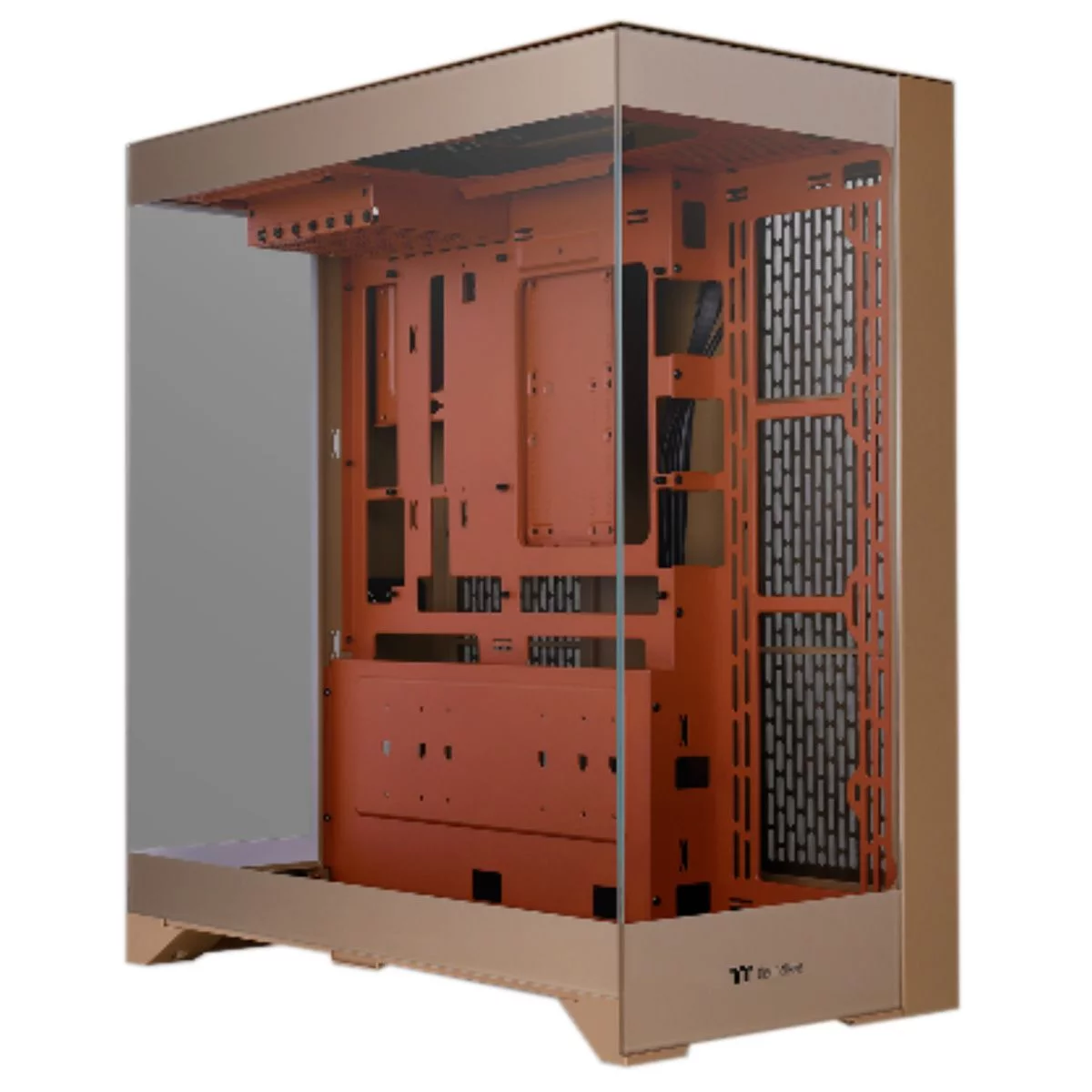Корпус Thermaltake CA-1Z8-00MGWN-00 Win/SPCC/Tempered Glass*3/Brown Box