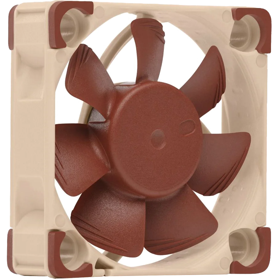 Кулер для корпуса/ Case Cooler Noctua NF-A4x10 24V PWM (40x40x10mm, 4-pin PWM, 19.6dBA, 5000RPM, Beige/Brown)