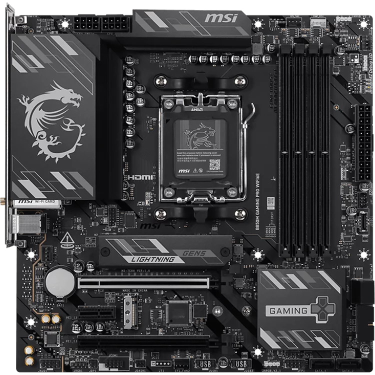 Материнская плата/ B850M GAMING PRO WIFI6E