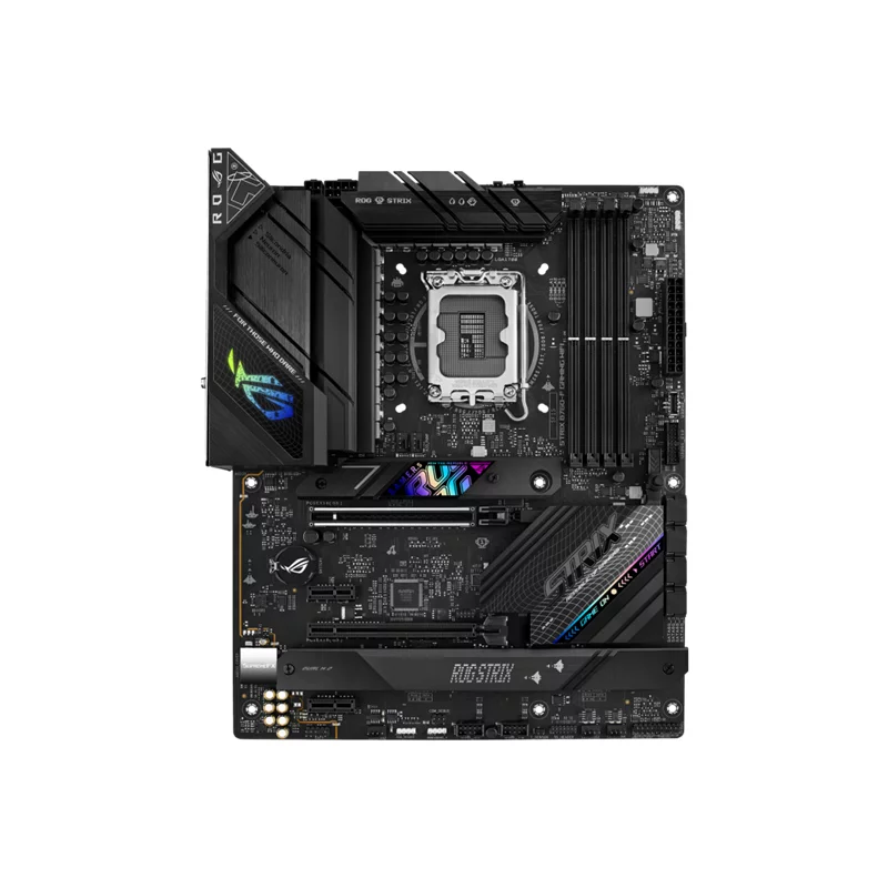Материнская плата ASUS ROG STRIX B760-F GAMING WIFI Soc-1700 Intel B760 4xDDR5 ATX AC`97 8ch(7.1) 2.5Gg RAID+HDMI+DP (90MB1CT0-M0EAY0)