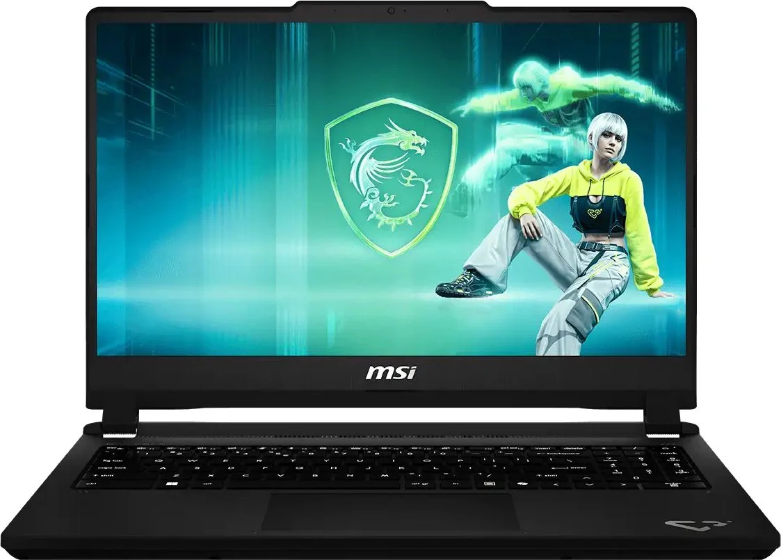 Ноутбук MSI Cyborg 15 C13WF-229XRU Core i5 13420H 16Gb SSD512Gb NVIDIA GeForce RTX 5060 8Gb 15.6" IPS FHD (1920x1080) FreeDOS grey WiFi BT Cam (9S7-15T121-229)