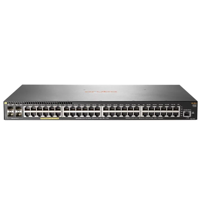 Картинка Коммутатор HPE Aruba 2930F 48G PoE+ 4SFP (JL262A) 