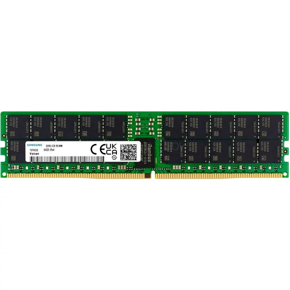 Модуль памяти Samsung 64GB DDR5 M321R8GA0EB2-CWMXJ PULL 5600MHz DIMM 2Rx4 Registred ECC (M321R8GA0EB2-CWMXJ_PULL)