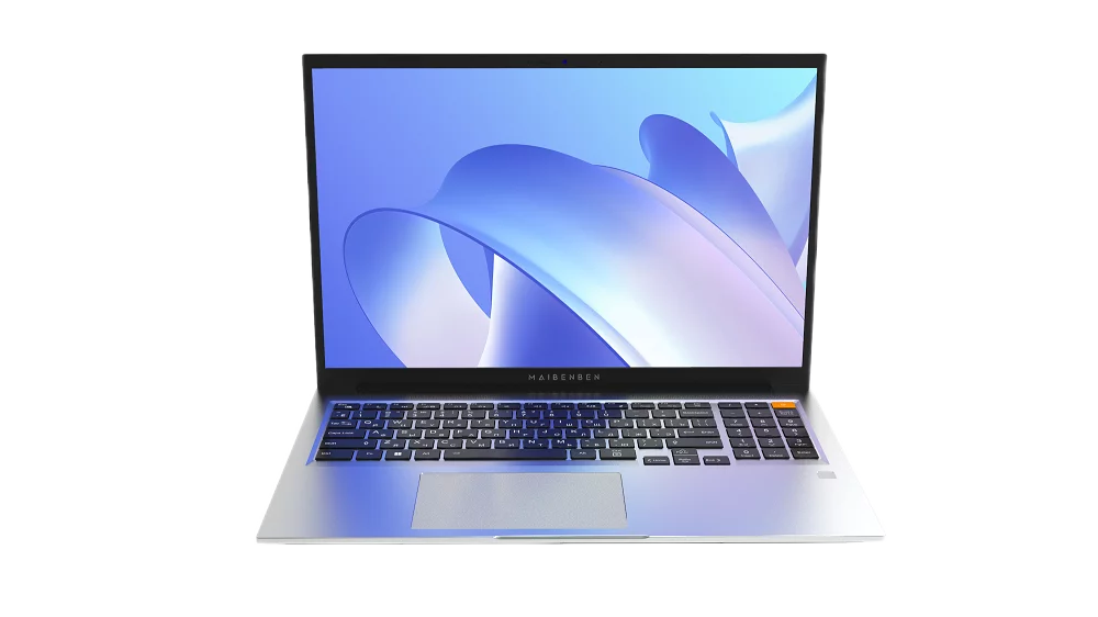 Maibenben B116C 16"(1920x1200 IPS (60Hz))/AMD Ryzen 5 7640HS(4.3Ghz)/16384Mb/512PCISSDGb/Int:AMD Radeon 760M/Cam/BT/WiFi/62WHr/war 2y/1.89kg/Silver/Win11Pro (B116C-R576UMF1SPSRE2)