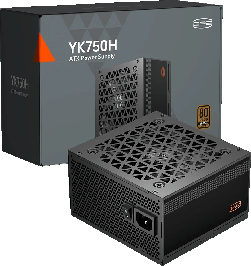 Блок питания PcCooler ATX 750W YK750H 80+ bronze (20+4pin) APFC 135mm fan 6xSATA RTL (P3-YK750H-B1HWBK1-EU)