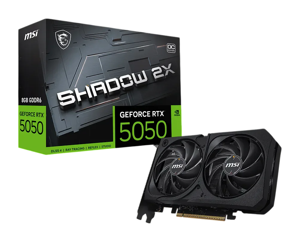 Видеокарта/ GeForce RTX 5050 8G SHADOW 2X