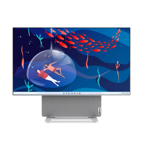 Моноблок Lenovo Yoga AIO 7 27APH8 27" QHD (2560x1440) IPS 350N, Ryzen 7 7840HS, 16GB LPDDR5x-6400, 1TB SSD M.2, Radeon 780M, WiFi 6E, BT, 0.5MP+IR Cam, Wireless KB&Mouse, Win 11 RUS, Cloud Grey, 1Y (F0HK0042RK)