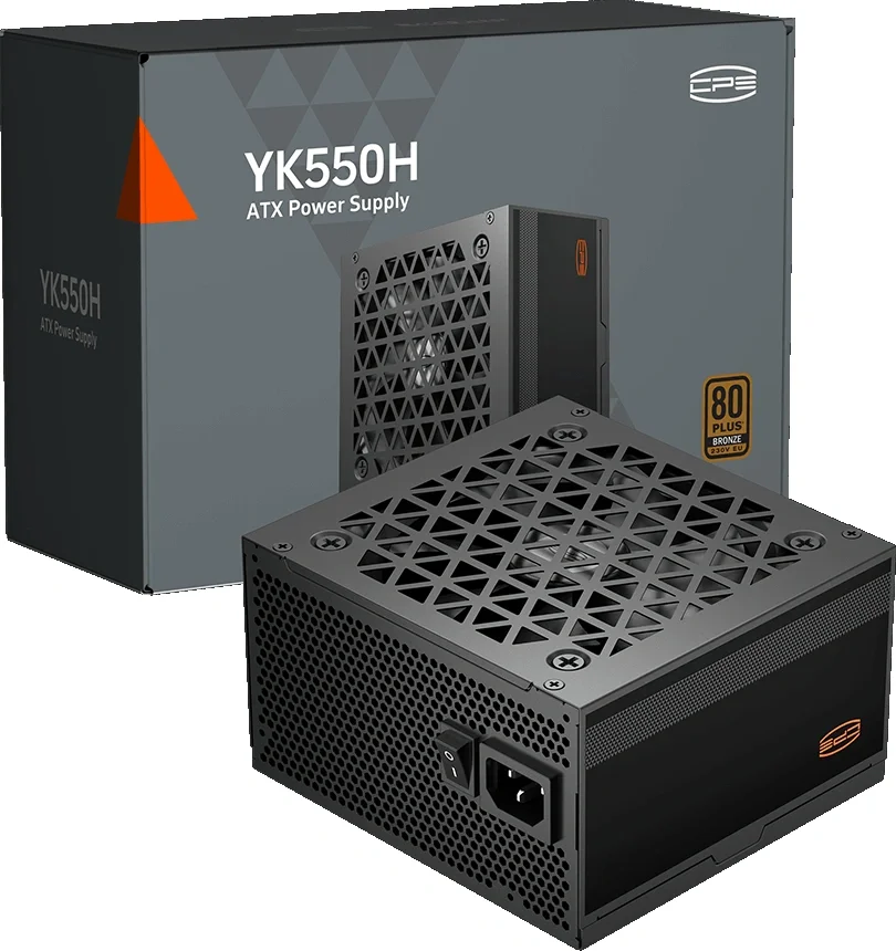 Блок питания PcCooler ATX 550W YK550H 80+ bronze (20+4pin) APFC 135mm fan 6xSATA RTL (P3-YK550H-B1HWBK1-EU)
