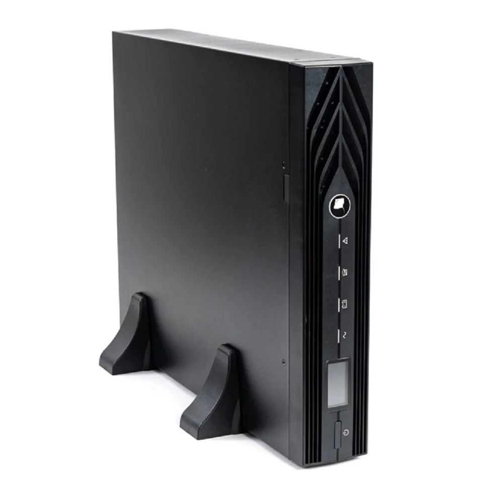 ИБП Бастион SKAT-UPS 1500-RACK-ON {Online, 1500ВА/ 1350Вт, стойка/ на пол, 2x EURO, USB/ RS-232, EPO, БЕЗ АКБ (3 шт 40-120 Ач), МПТ} (9904) (9904 SKAT-UPS 1500-RACK-ON)