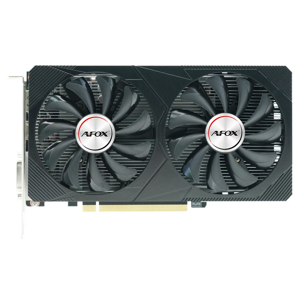 Видеокарта Afox GTX1650 4GB GDDR6 128bit DVI DP HDMI 2FAN RTL (AF1650-4096D6H3-V8)