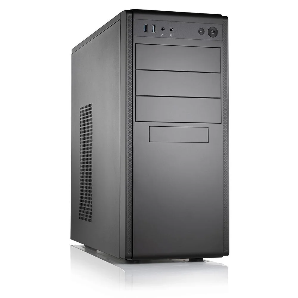 Корпус для Компьютер FoxLine FL-886-FZ500R-U32 ATX case, black w/PSU 500W 12cm, w/2xUSB3.0, w/ pwr cord, w/o FAN