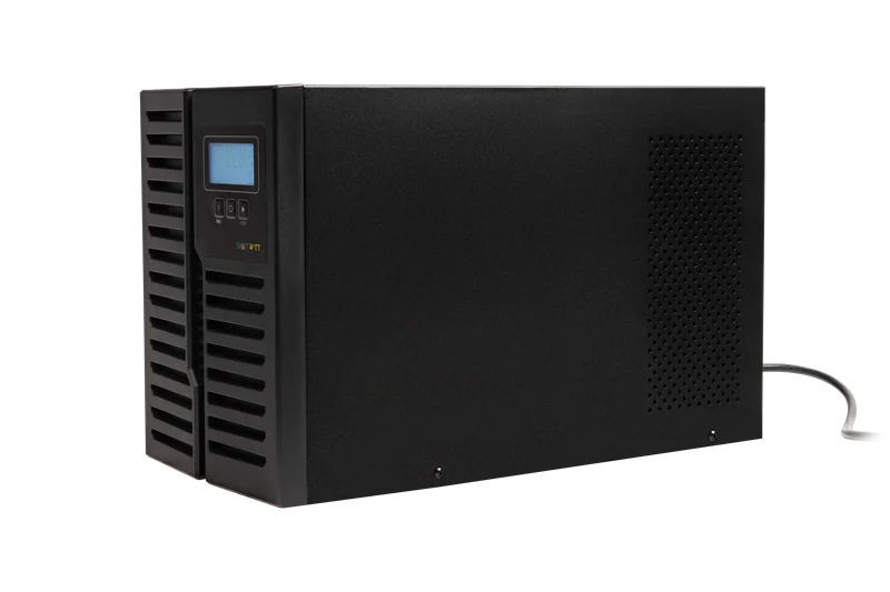 SMARTWATT Онлайн, 3000/ 2700 ВА/ Вт, напольный, LCD дисплей, Shuko CEE7/ 4 - 2 шт. (UPS XPERT EURO 3KVA)