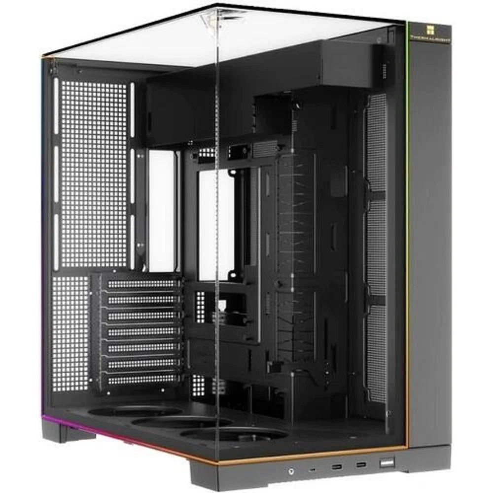 Thermalright Корпус TR-A70 ARGB FAN5-C / Black / TG / 5 x120mm ARGB PWM Fans / ARGB Strip / USB TYPE-C / ATX / TRA70AF5CB