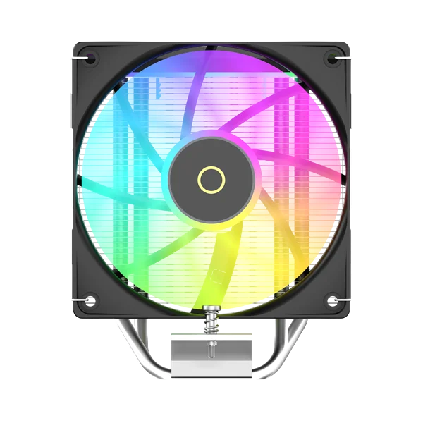 Кулер для процессора Ocypus Delta A40 SE BK ARGB, 120mm ARGB FAN, Top ARGB Panel, 4 HEAT PIPES, 4-PIN PWM, 800-1800 RPM, 31DBA, HYDRO BEARING, LGA115X/1200/1700/18XX, AM4/AM5