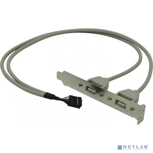 ORIENT C086, Планка портов в корпус 2xUSB 2.0, oem