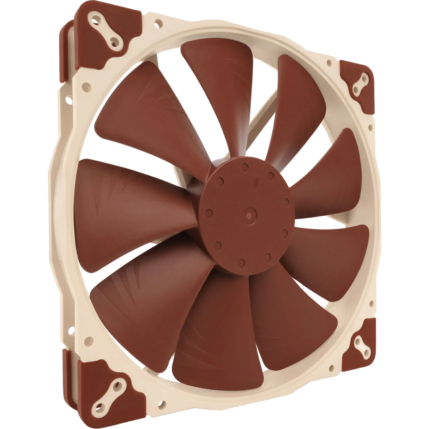Кулер для корпуса/ Case Cooler Noctua NF-A20 5V PWM (200x200x30mm, 4-pin PWM, 86.46CFM, 18.1dBA, 800RPM, Beige/Brown)