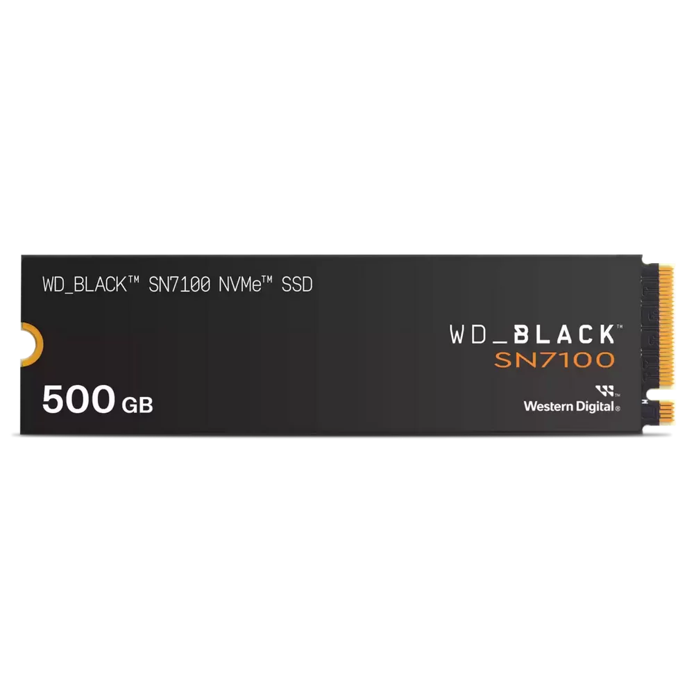Твердотельный накопитель Western Digital Black SSD SN7100 M2.2280 PCIe 4.0 500Gb, 6800MBs/5000MBs, TBW 300, WDS500G4X0E, 1 year
