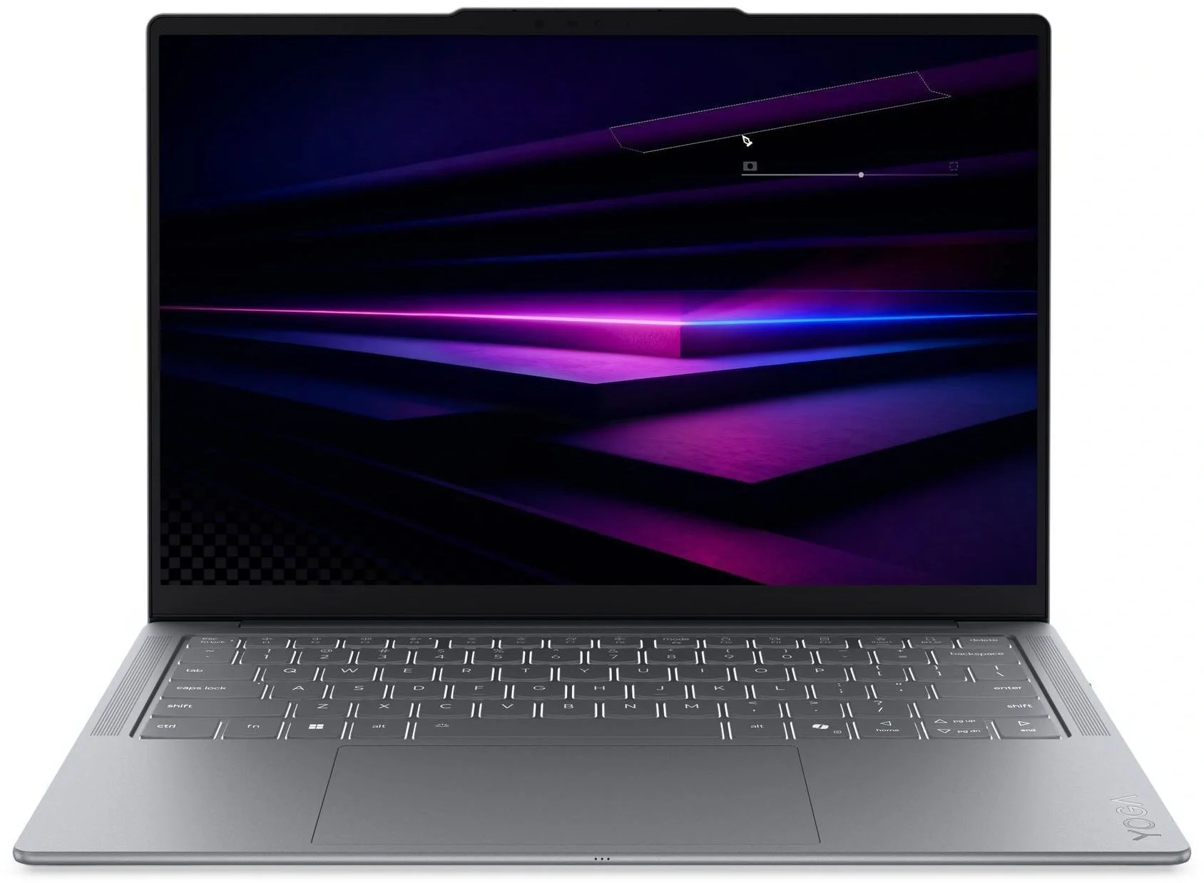 Ноутбук Lenovo Yoga Slim7 14ILL11 Core Ultra 5 226V 16Gb SSD1Tb Intel Arc 130V 14" OLED Touch WUXGA (1920x1200) Windows 11 Home grey WiFi BT Cam (83R0001YRK)