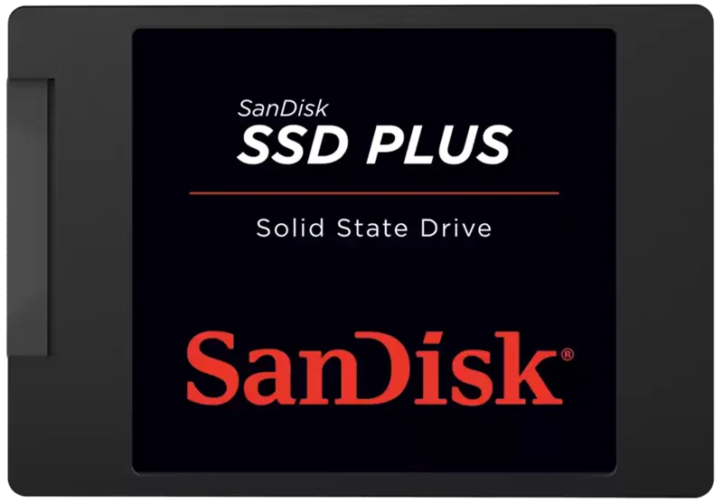 Твердотельный накопитель SanDisk SSD PLUS 2,5” SATA 1Tb, SDSSDA-1T00-G28, 1 year