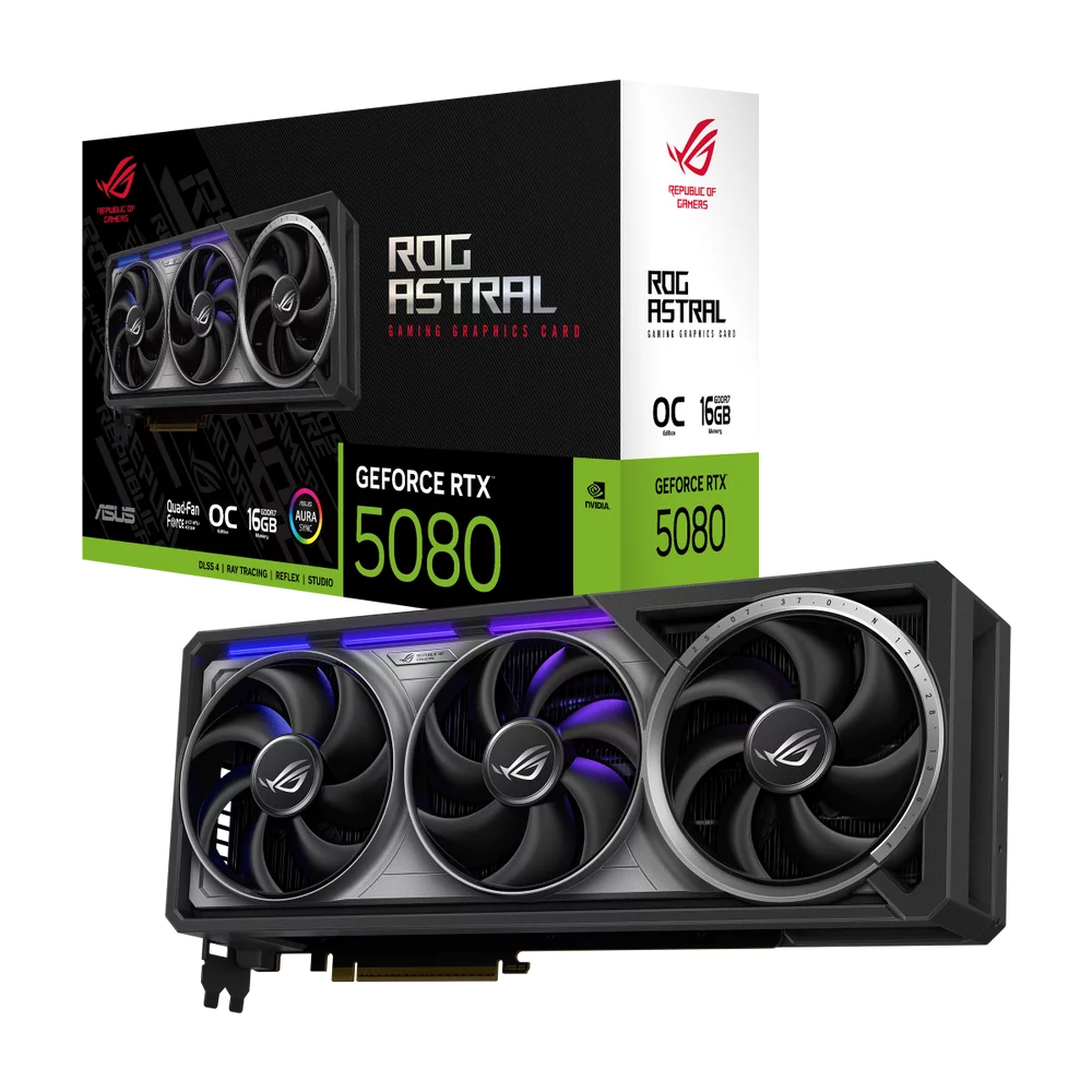 Видеокарта/ ROG-ASTRAL-RTX5080-O16G-GAMING (90YV0LV0-M0NA00)