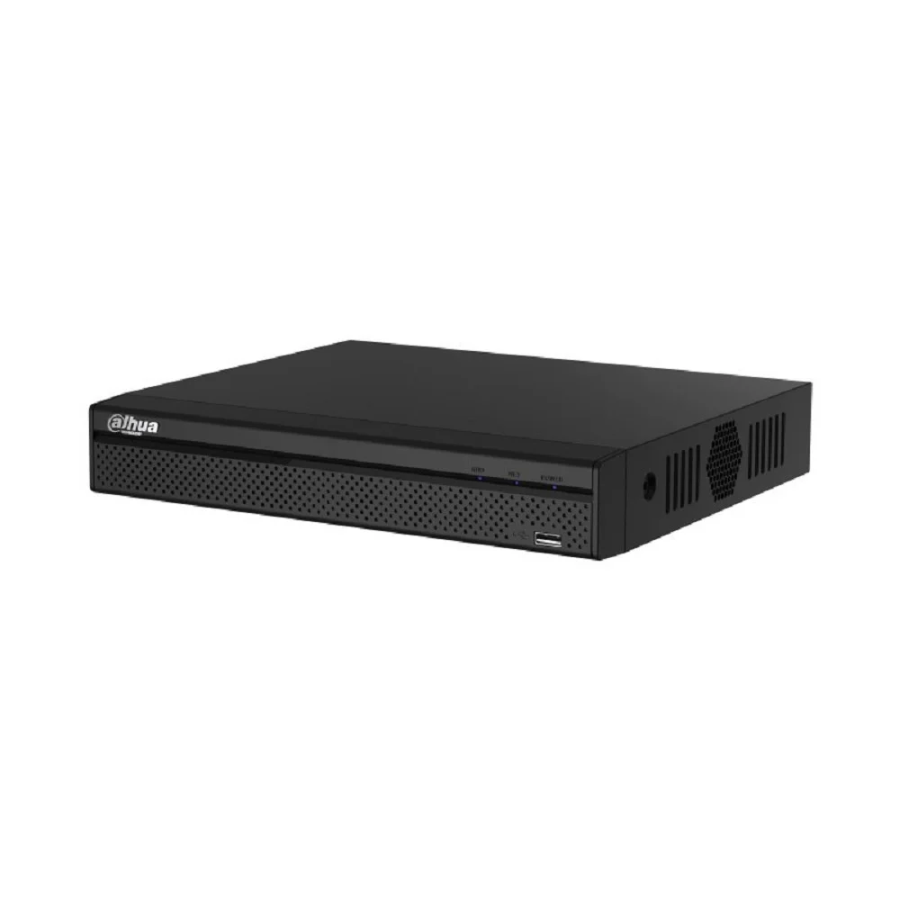 DAHUA 4-канальный IP-видеорегистратор 4K и H.265+Входящий поток до 80Мбит/ с; сжатие: H.265+, H.265, H.264+, H.264, MJPEG; разрешение записи до 8Мп; накопители: 1 SATA III до 8Тбайт; воспроизведение: (DHI-NVR1104HS-S3/H)