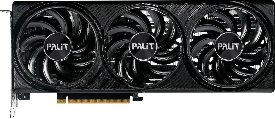 Видеокарта Palit PCI-E 5.0 RTX5060Ti INFINITY 3 OC NVIDIA GeForce RTX 5060TI 16Gb 128bit GDDR7 2407/ 28000 HDMIx1 DPx3 HDCP Ret (NE7506TS19T1-GB2061S)