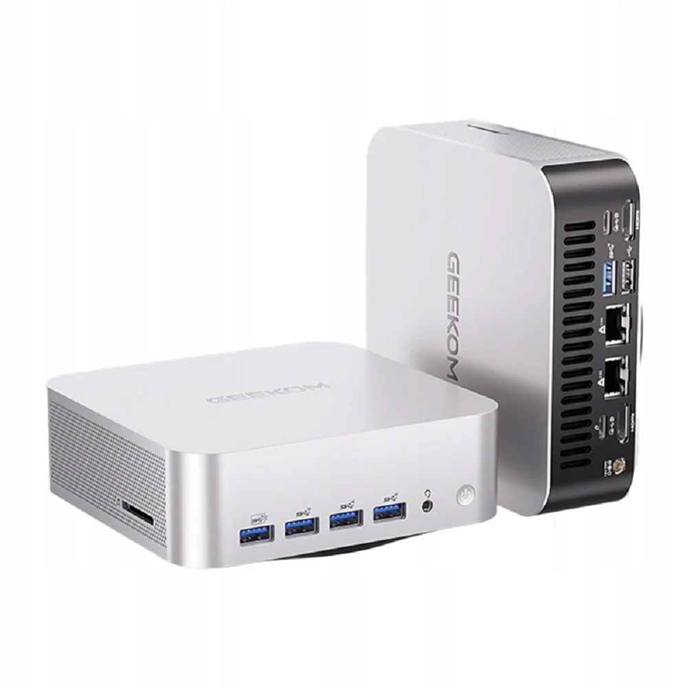 Компьютер GEEKOM GMA9MAXAI9HX370 -321 Мини A9 MAX, GMA9MAXAI9HX370 -321-EU, AMD Ryzen AI 9 HX370, 32GB+1TB, WIN11 Pro