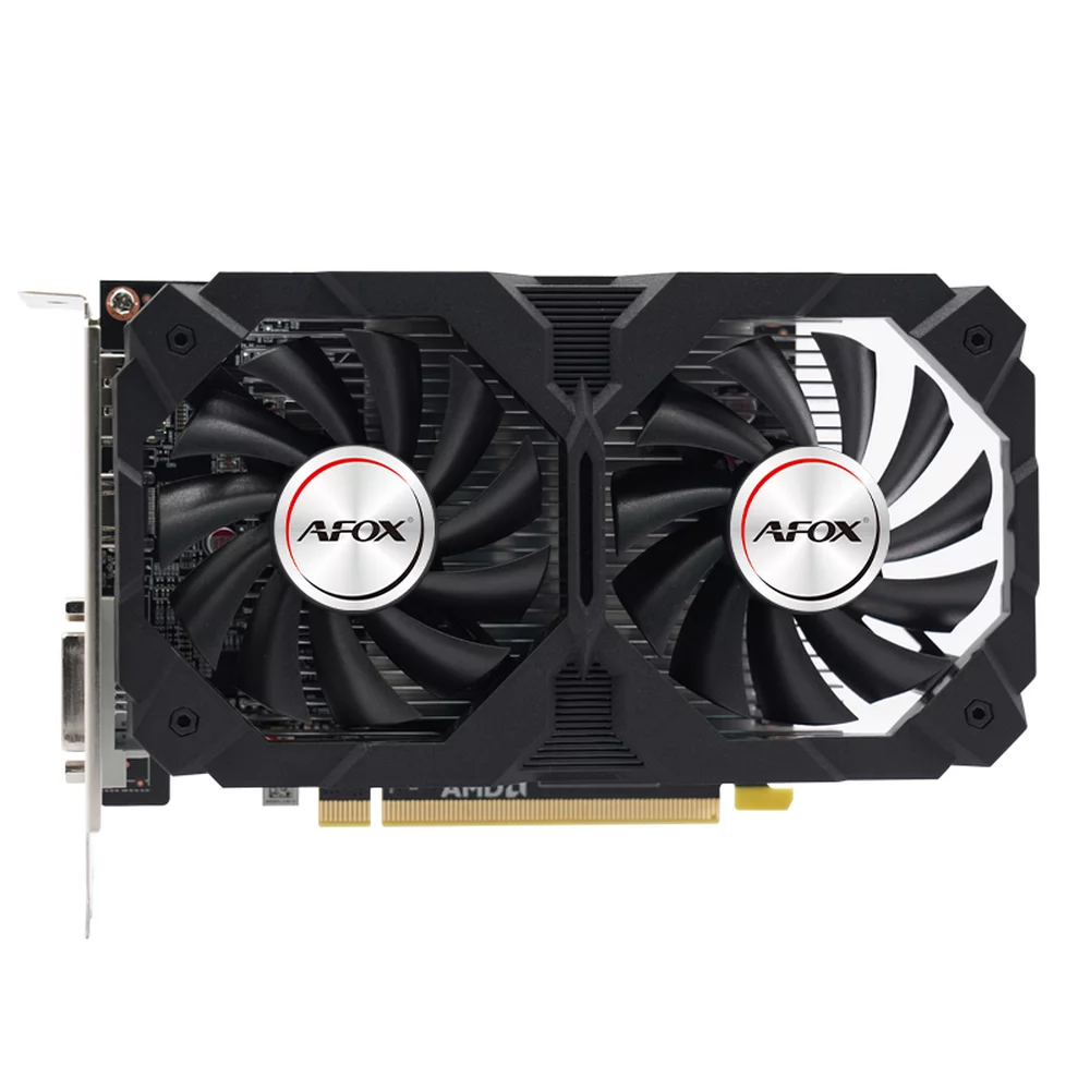 Видеокарта Afox RX550 4GB GDDR5 128bit DVI DP HDMI 2FAN RTL (AFRX550-4096D5H2-V4)