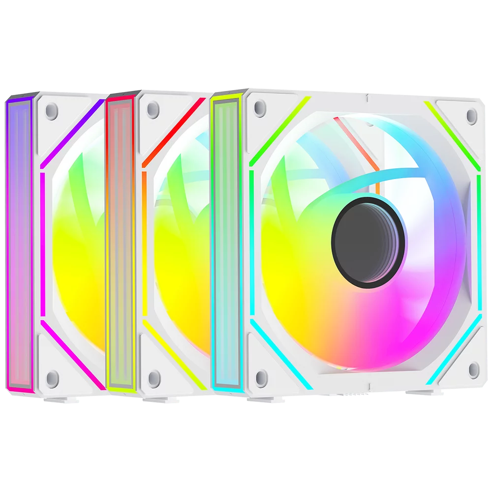Вентилятор Fan Ocypus Gamma F12 UNI WH ARGB 3 IN 1 / White/ PWM (GAMMA-F12-WH3AM00U-GL)