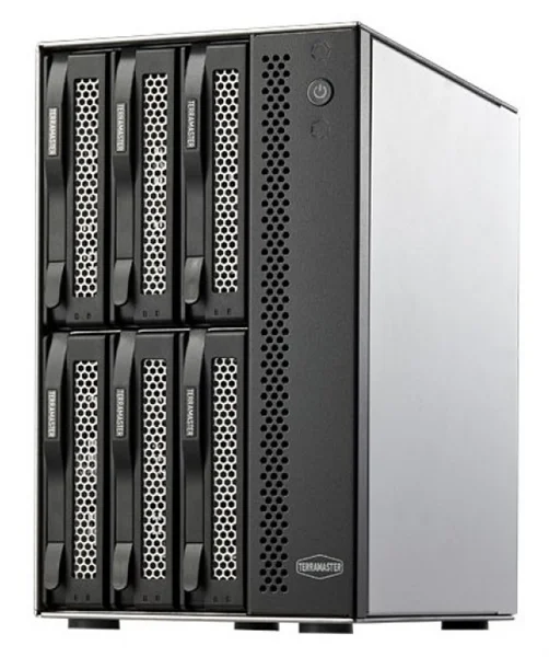 TerraMaster D6-320 DAS tower/ JBOD,RAID0,1/ up to 2 SATA(3,5' or 2,5')/ 1xUSB3.2 Type-C gen2/ 1xPS/ 1YW