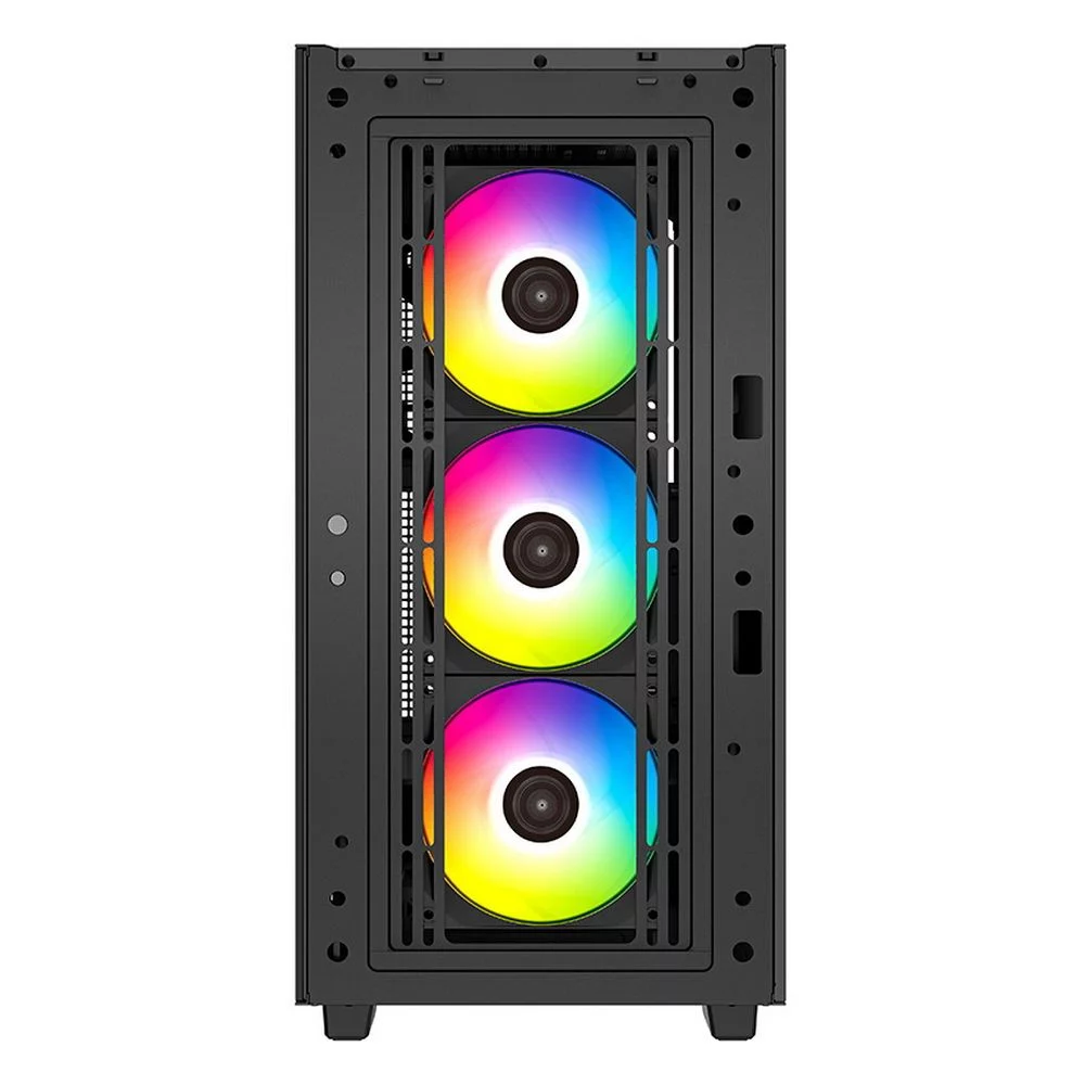 Корпус Deepcool Bad Pack CG540 R-CG540-BKAGE4-G-1, Midi-Tower, Black, Dual Tempered Glass Panels (714798) E-ATX, «CPU Height 175mm, VGA max 380mm, USB 3.0 x 2, Combo Jack x 1, int. 3.5» x 2 , 2.5» x 2+1, Ext. 5.25» x 0, 3.5» x 0» (R-CG540-BKAGE4-G-1||BP)