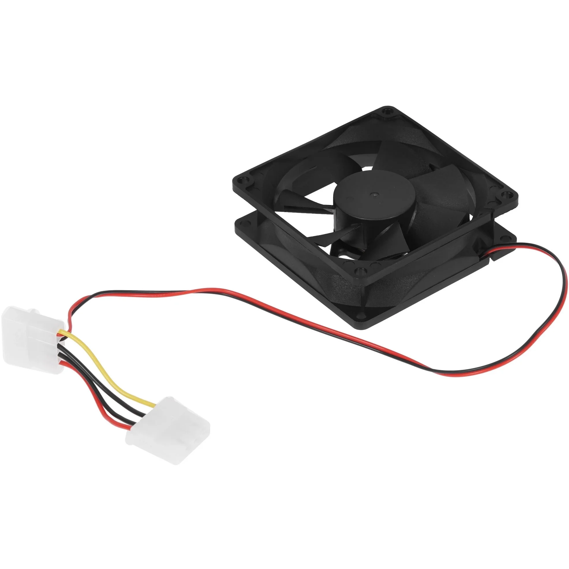 Вентилятор в корпус Gembird FANCASE-4 80x80x25, втулка, 4 pin Molex, провод 30 см (020756)