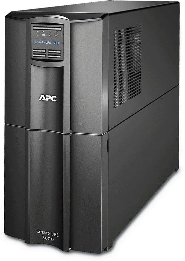 APC Smart-UPS 3000VA/ 2700W, Line-Interactive, LCD, Out: 220-240V 8xC13 (4-Switched) 1xC19, SmartSlot, EPO, HS User Replaceable Bat, Black, 1 year warranty (REP: SMT3000I) (SMT3000IC)