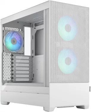 Корпус Fractal Design PoP Air RGB White TG белый без БП ATX 3x120mm 2xUSB3.0 audio bott PSU (FD-C-POR1A-01)