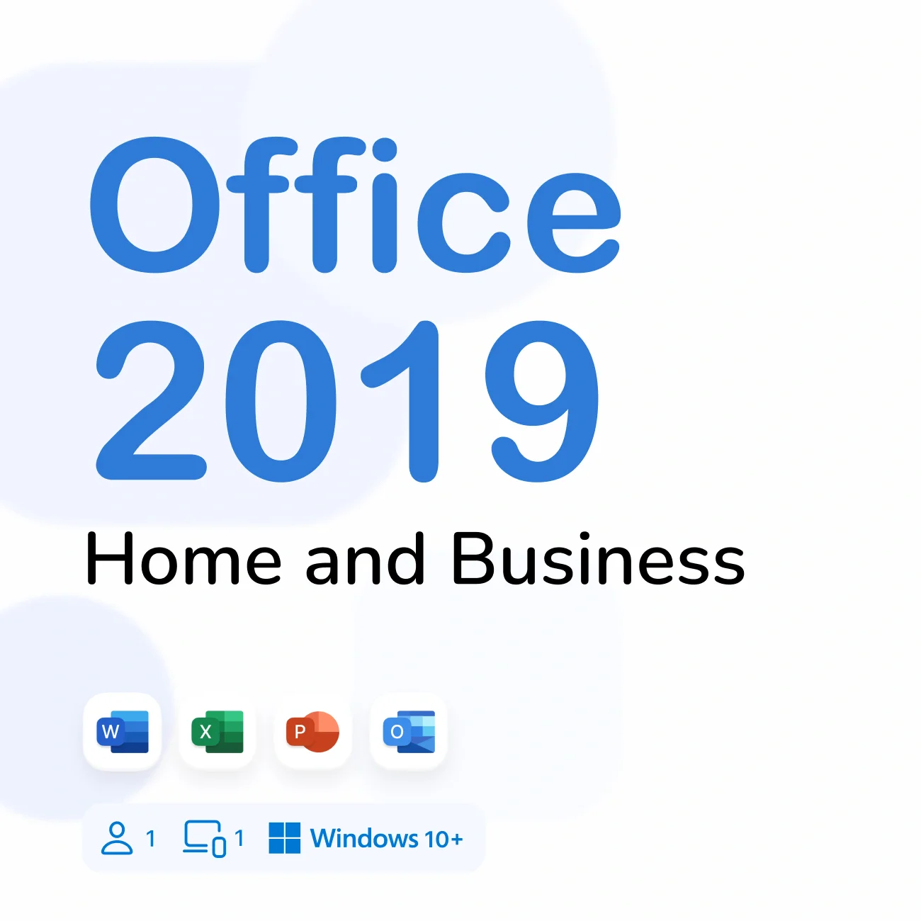 Office для дома и бизнеса 2019 Все языки (T5D-03189-EFT)