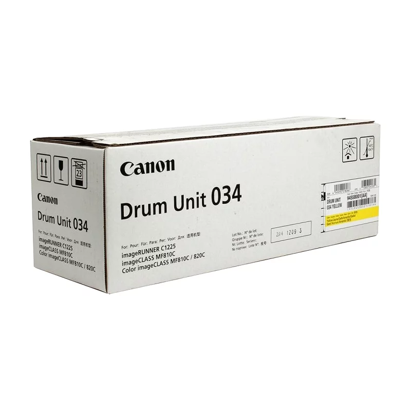 Барабан/ DRUM UNIT 034 YELLOW Барабан желтый (9455B001)