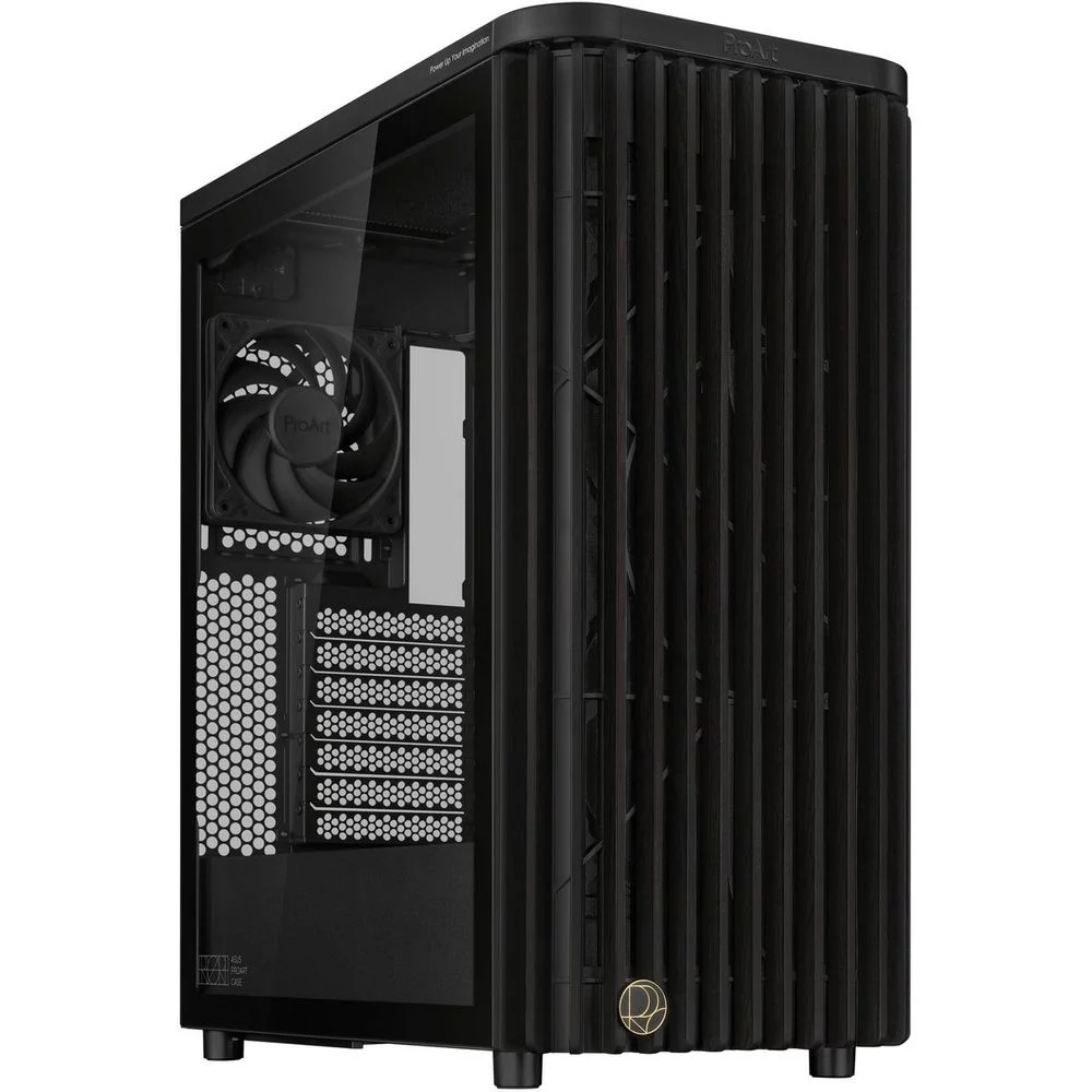 Корпус для ПК ASUS PROART PA401 WOOD TG PWM BLACK (90DC00M0-B39000)
