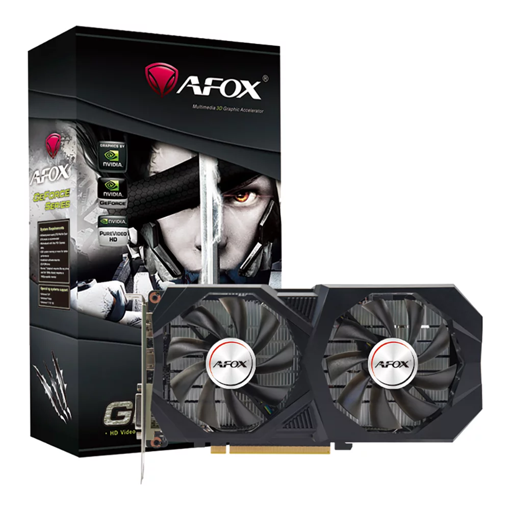 Видеокарта Afox RTX3050 GAMING 8GB GDDR6 128bit DVI DP HDMI 2FAN RTL (AF3050-8GD6H7-V2)