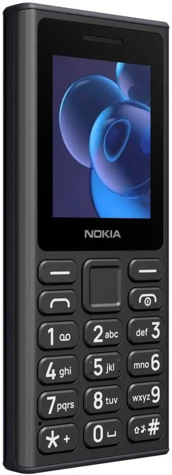 Мобильный телефон Nokia 125 Dual SIM TA-1655 черный моноблок 2" 126x160 Series 30+ 0.3Mpix GSM900/ 1800 Protect MP3 (SP01Z07Z1985Y)