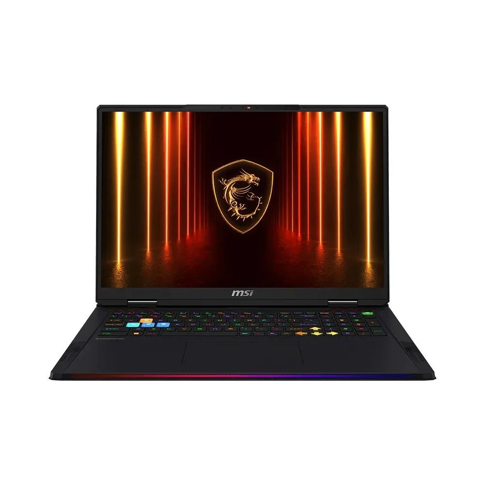 Ноутбук MSI Raider 18 Max HX A2WI-1048RU Core Ultra 9 290HX Plus 32Gb SSD2Tb NVIDIA GeForce RTX5080 16Gb 18" IPS UHD+ (3840x2400) Windows 11 Home black WiFi BT Cam (9S7-182462-1048)