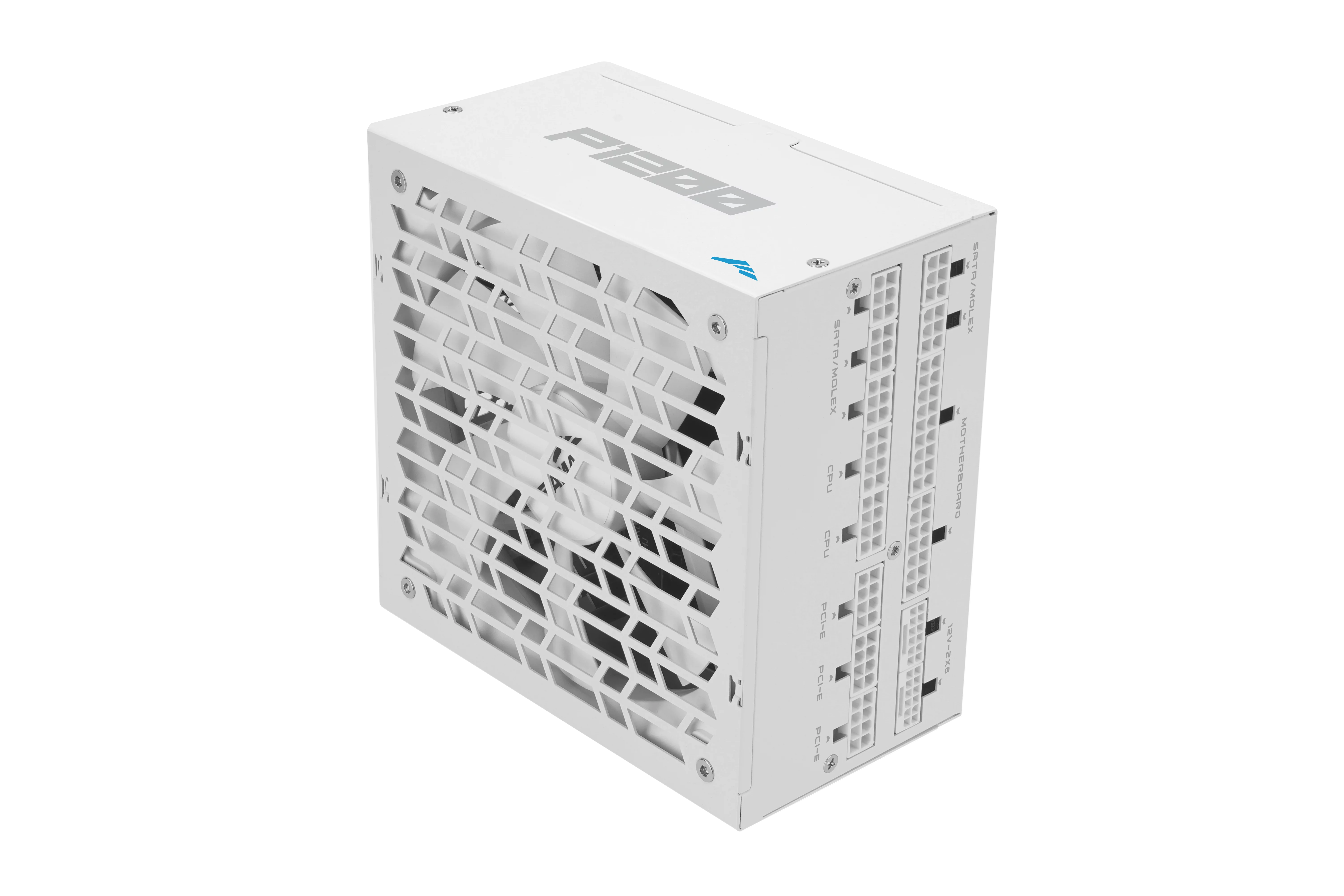 Блоки питания/ Power Supply SAMA P1200 White (XPH1200-AP), 1200W 80+ Platinum (ATX, 3.1, PCIe 5.0, Full modular, 1x24(20+4)pin mesh 600mm, 2xCPU 8(4+4)pin 700mm, 3xPCIe*2 8(6+2)pin 600mm, 1x12VHPWR PCIe 5.1 12+4pin 600W (P1200-WHPFF001-EU)