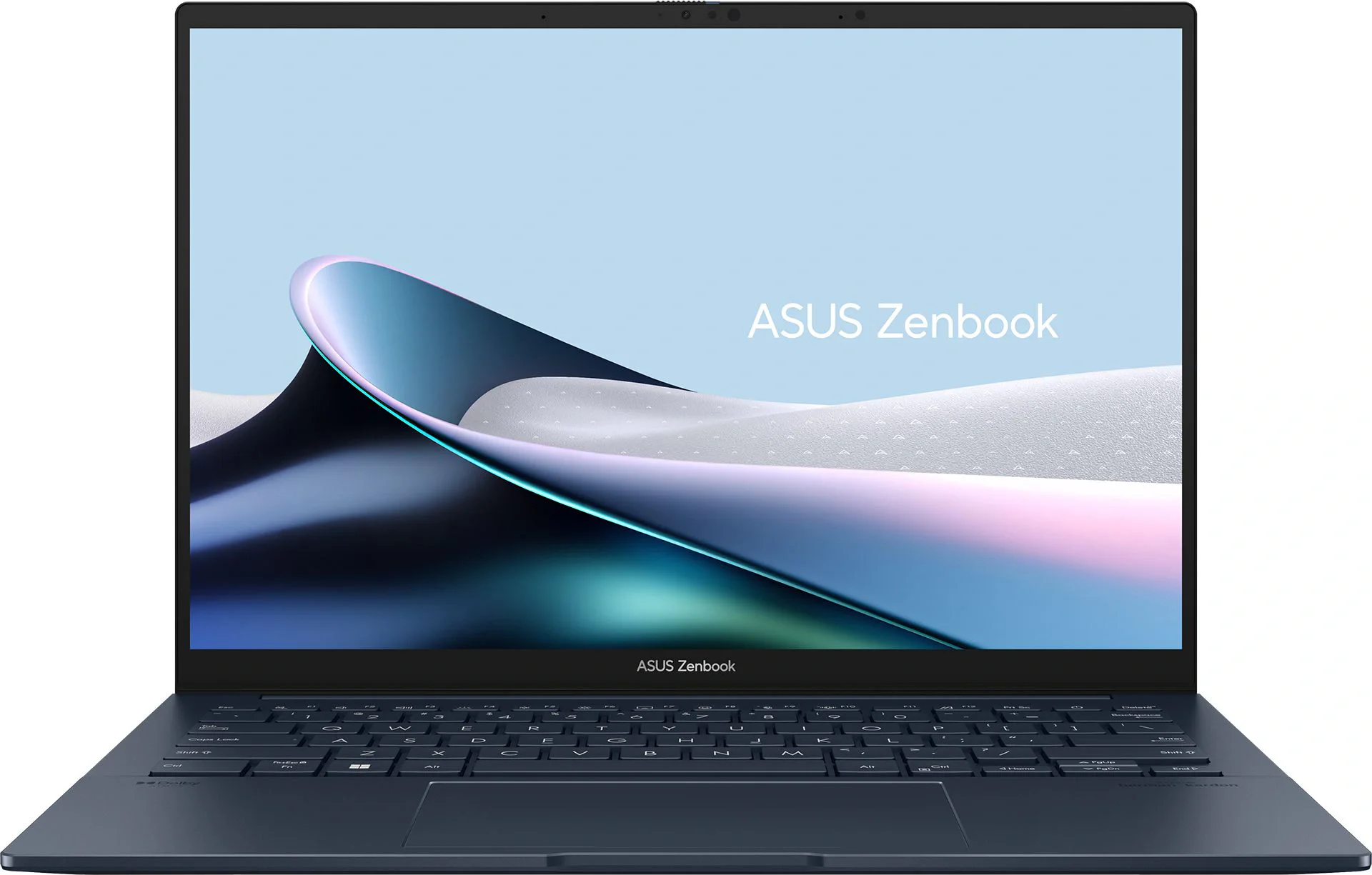 Ноутбук ASUS Zenbook 14 UX3405CA-ST1353 Intel Core Ultra 7 255H/ LPDDR5X 32GB/ 1TB M.2 NVMe PCIe 4.0 SSD/ Intel Arc Graphics/ 14" 3K (2880 x 1800) OLED 16:10 aspect ratio, WiFi 7+BT 5.4/ No OS/ 1.20 kg / Ponder Blue (90NB14W1-M01ZR0)