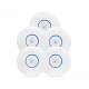 Картинка Комплект точек доступа Ubiquiti UniFi AC HD (UAP-AC-HD-5) 