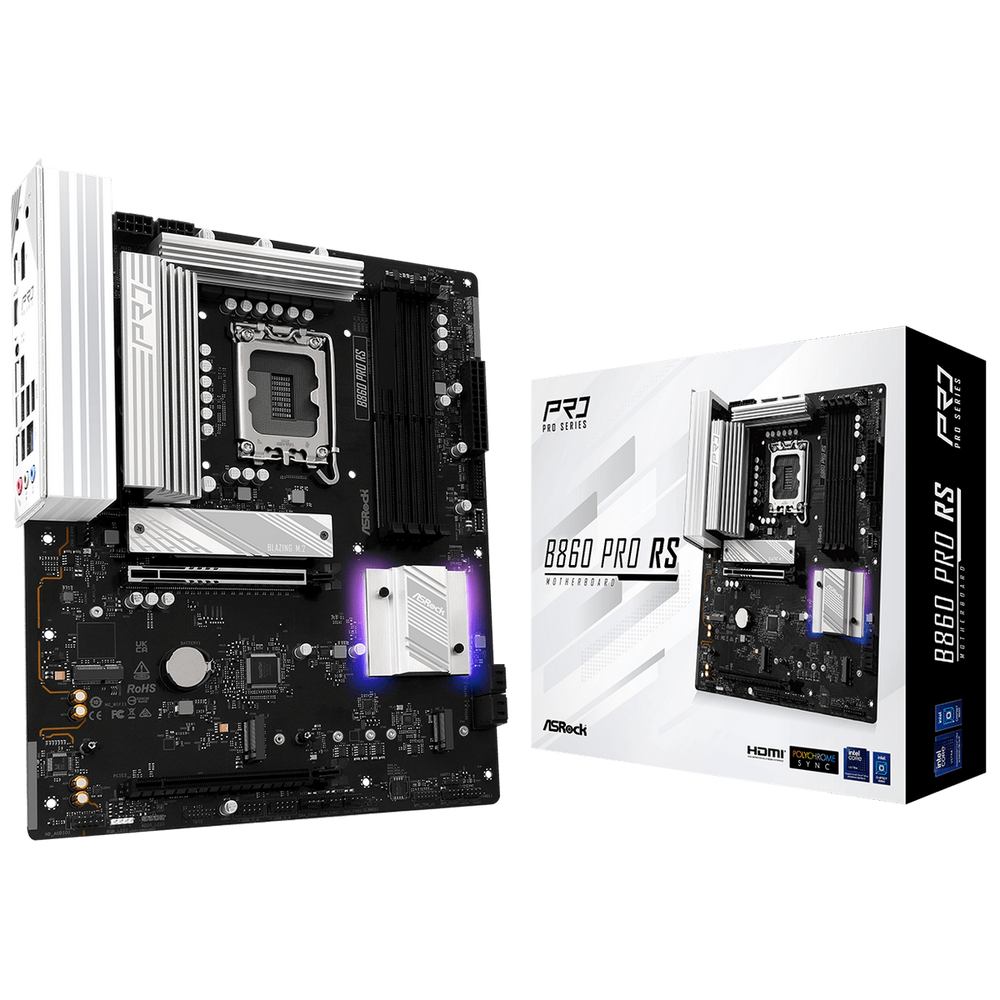 Материнская плата ASRock B860 PRO RS,