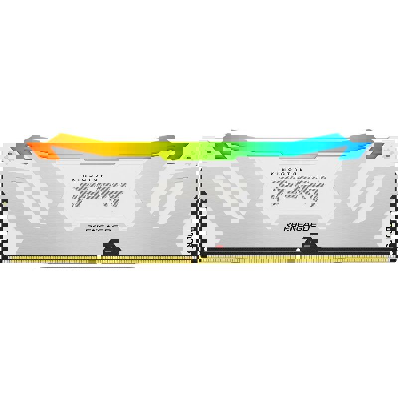 Память оперативная/ Kingston 16GB 6800MT/s DDR5 CL36 DIMM FURY Renegade RGB White XMP (KF568C36RWA-16)