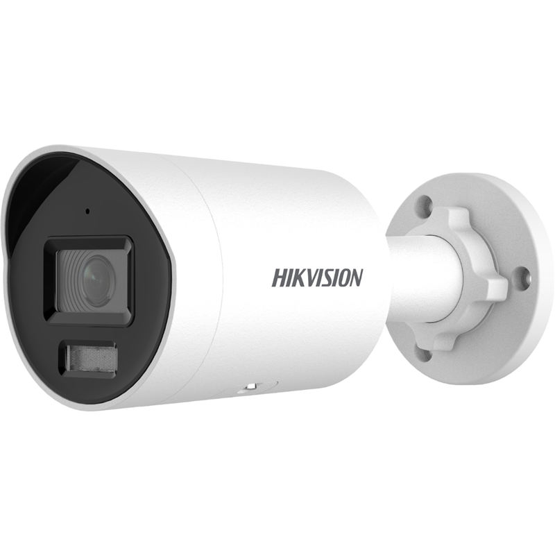 Hikvision 2Мп уличная цилиндрическая IP-камера с EXIR-подсветкой до 40м и технологией AcuSense1/ 2.8" Progressive Scan CMOS; объектив 6мм; угол обзора 54°; механический ИК-фильтр; 0.005лк@F1.6; сжатие (DS-2CD2023G2-IU(6MM))